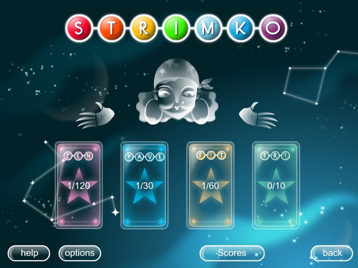 Скриншот из игры Strimko