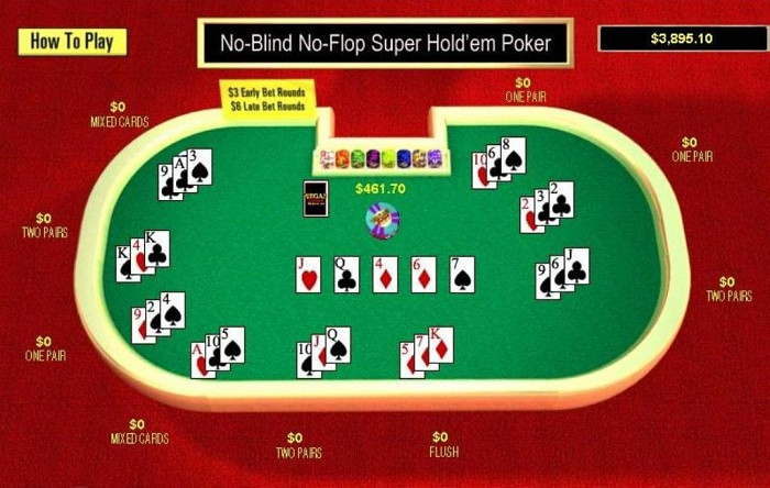 Скриншот из игры Texas Hold 'Em with 500 Slots