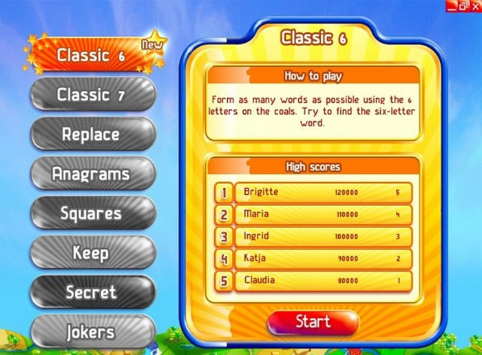 Скриншот из игры Text Express 2 Deluxe