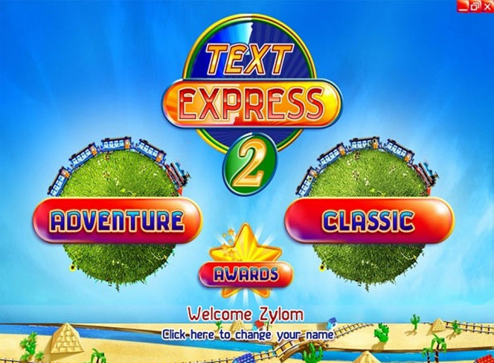 Скриншот из игры Text Express 2 Deluxe