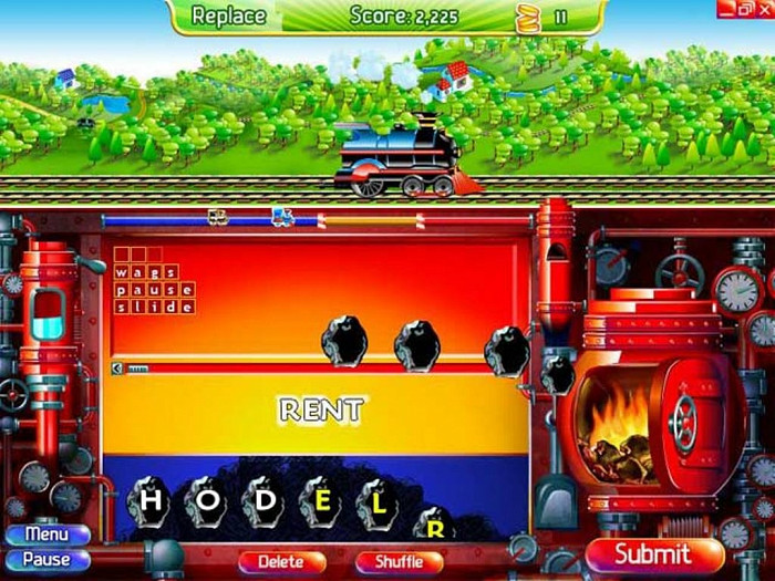 Скриншот из игры Text Express 2 Deluxe