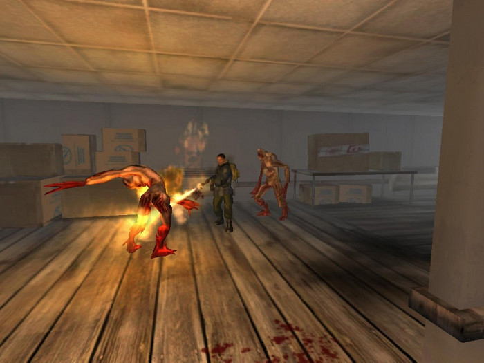 Скриншот из игры Thing, The