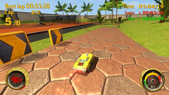 Скриншот из игры Things on Wheels