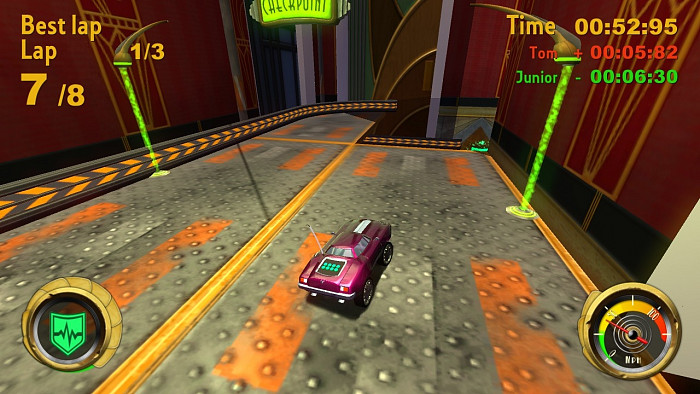 Скриншот из игры Things on Wheels
