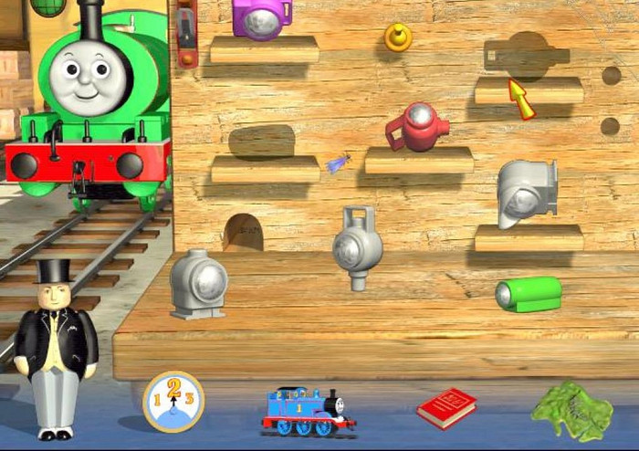 Скриншот из игры Thomas & Friends: Trouble on the Tracks