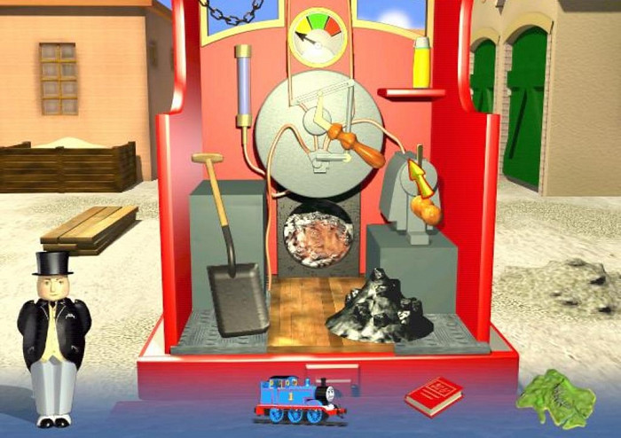 Скриншот из игры Thomas & Friends: Trouble on the Tracks