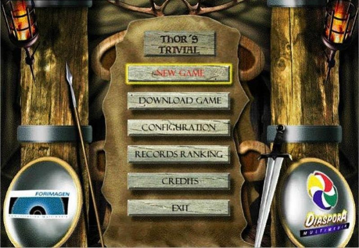 Скриншот из игры Thor's Trivial