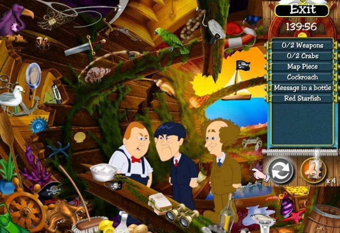 Скриншот из игры Three Stooges: Treasure Hunt Hijinks, The