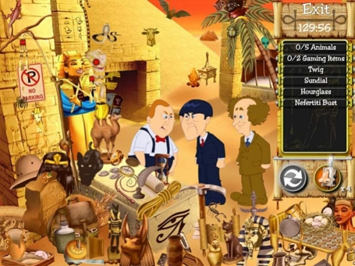 Скриншот из игры Three Stooges: Treasure Hunt Hijinks, The
