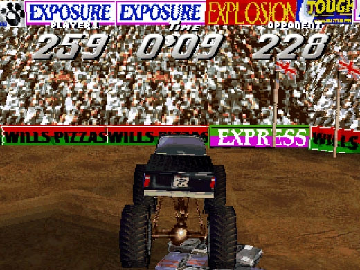 Скриншот из игры Thunder Truck Rally
