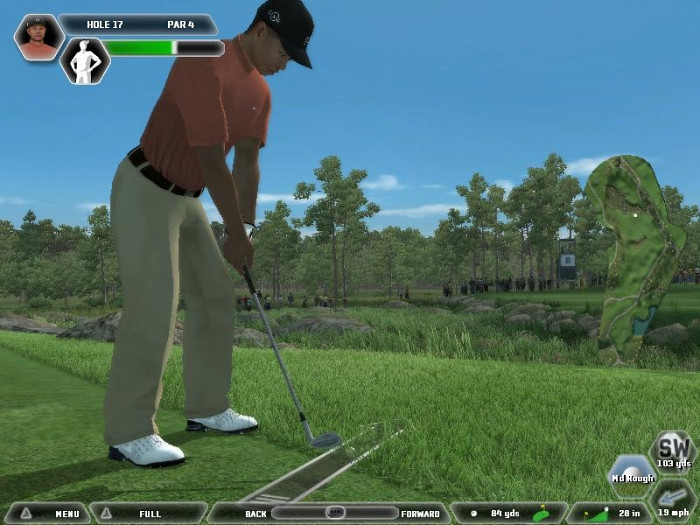 Скриншот из игры Tiger Woods PGA Tour 08