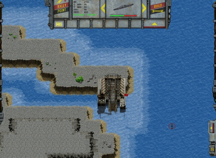 Скриншот из игры Thunder Fleets