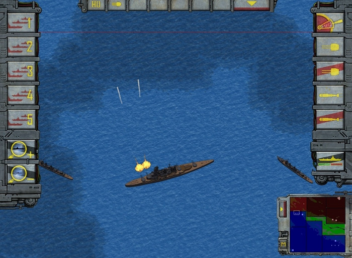 Скриншот из игры Thunder Fleets