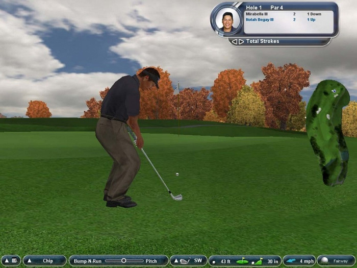 Скриншот из игры Tiger Woods PGA Tour 2004