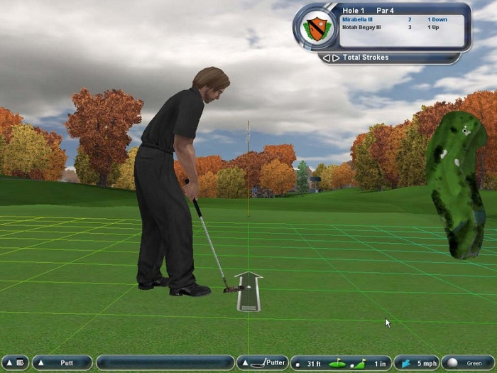 Скриншот из игры Tiger Woods PGA Tour 2004