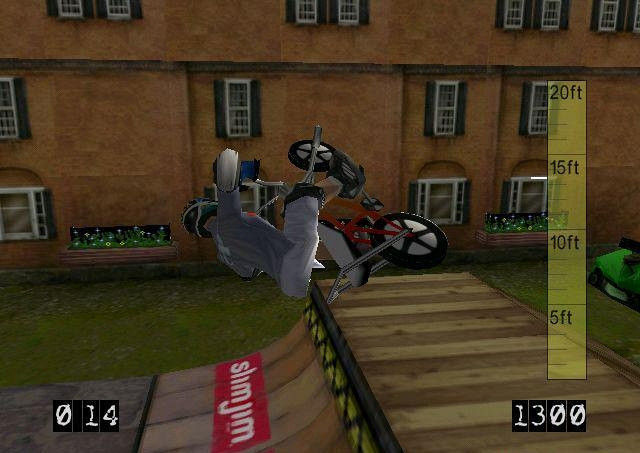 Скриншот из игры Freestyle BMX