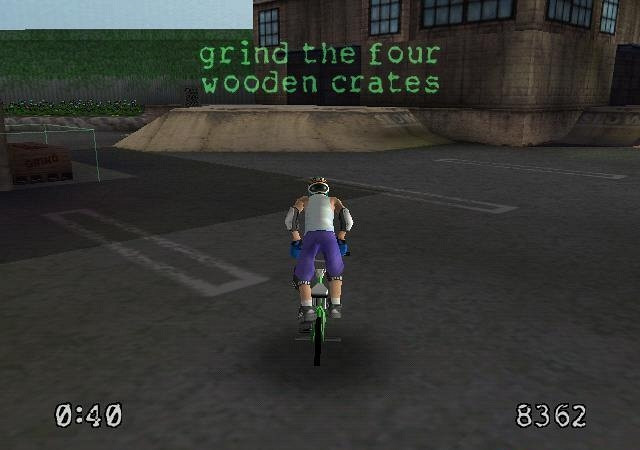 Скриншот из игры Freestyle BMX