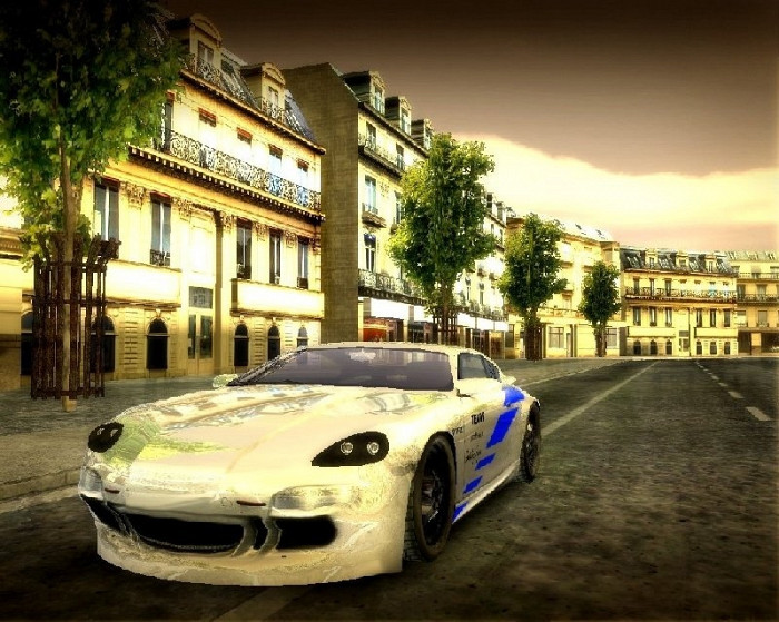 Скриншот из игры French Street Racing