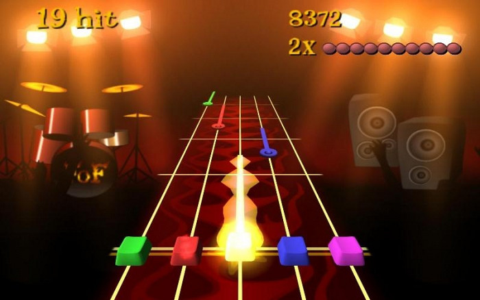 Скриншот из игры Frets on Fire