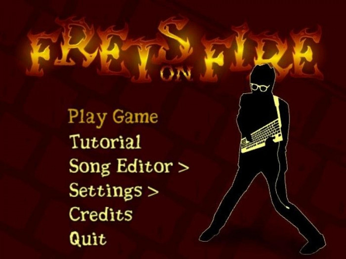 Скриншот из игры Frets on Fire
