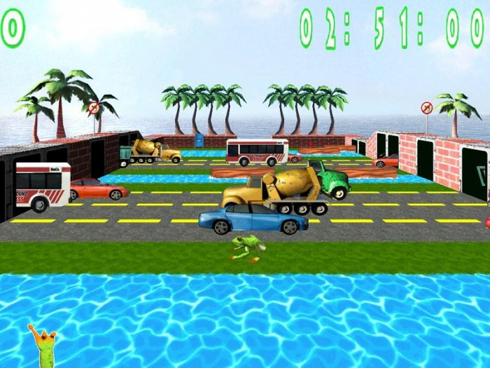 Скриншот из игры Frog Fury