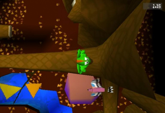 Скриншот из игры Frogger (1997)