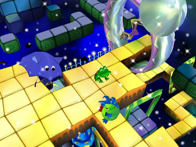 Скриншот из игры Frogger Beyond