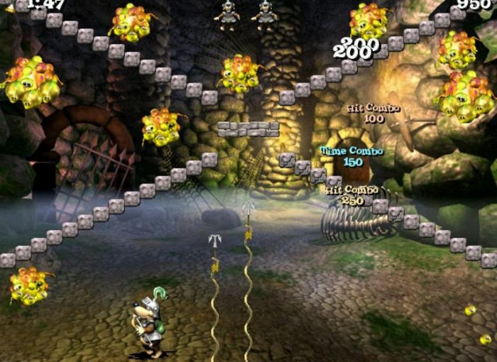Скриншот из игры Froggy Castle