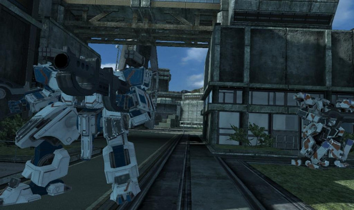 Скриншот из игры Front Mission Evolved