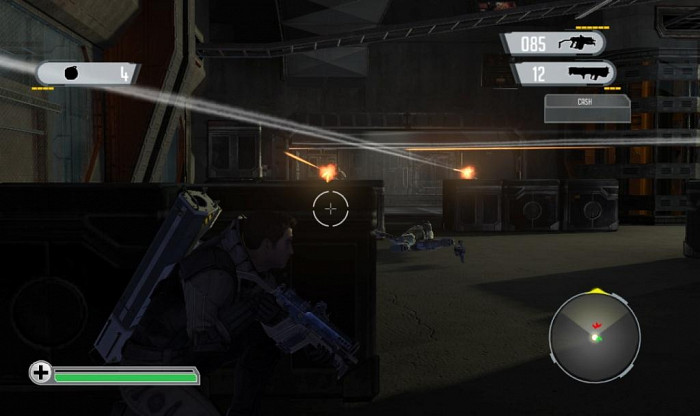 Скриншот из игры Front Mission Evolved