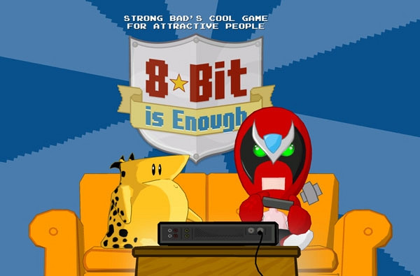 Скриншот из игры Strong Bad's Cool Game for Attractive People: Episode 5 - 8-Bit Is Enough