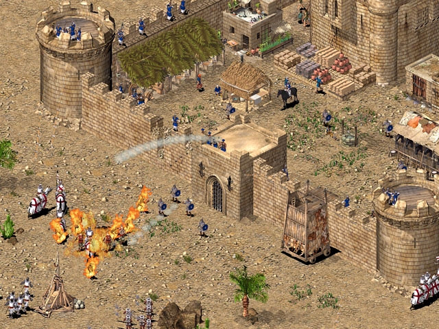 Скриншот из игры Stronghold: Crusader