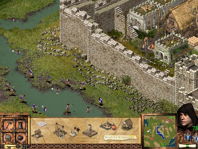 Скриншот из игры Stronghold (1993)