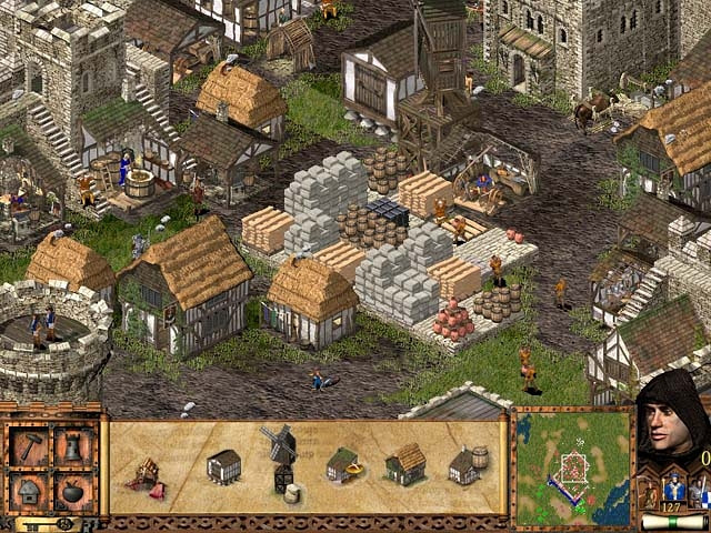 Скриншот из игры Stronghold (1993)
