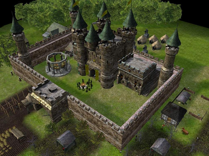 Скриншот из игры Stronghold Legends