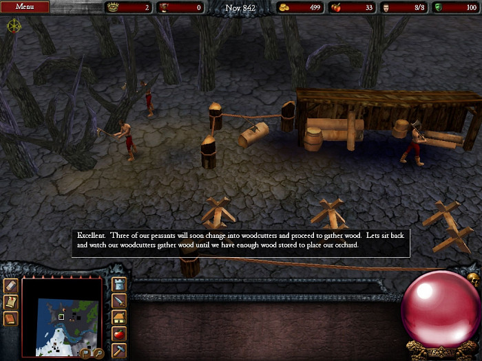 Скриншот из игры Stronghold Legends