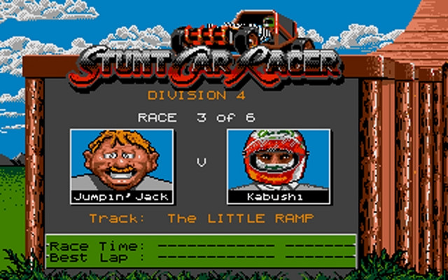 Скриншот из игры Stunt Track Racer