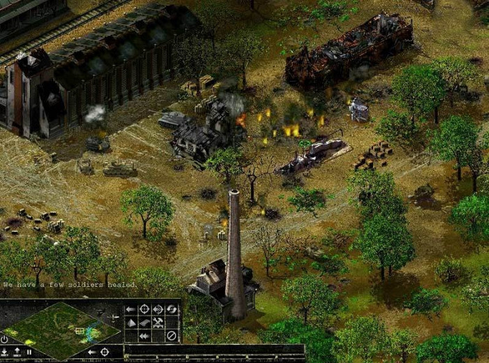 Скриншот из игры Sudden Strike: Resource War