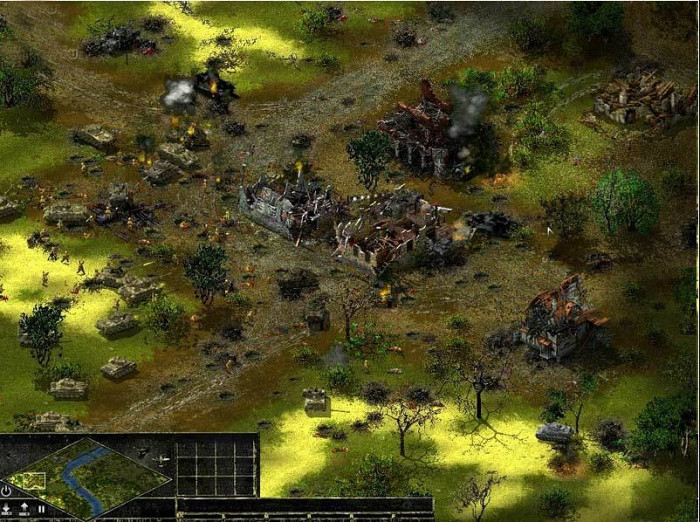 Скриншот из игры Sudden Strike: Resource War