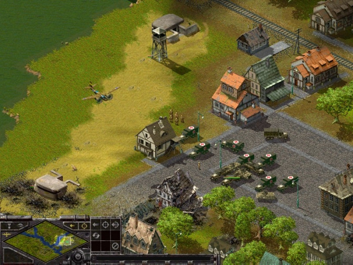 Скриншот из игры Sudden Strike