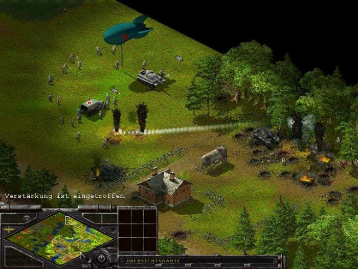 Скриншот из игры Sudden Strike