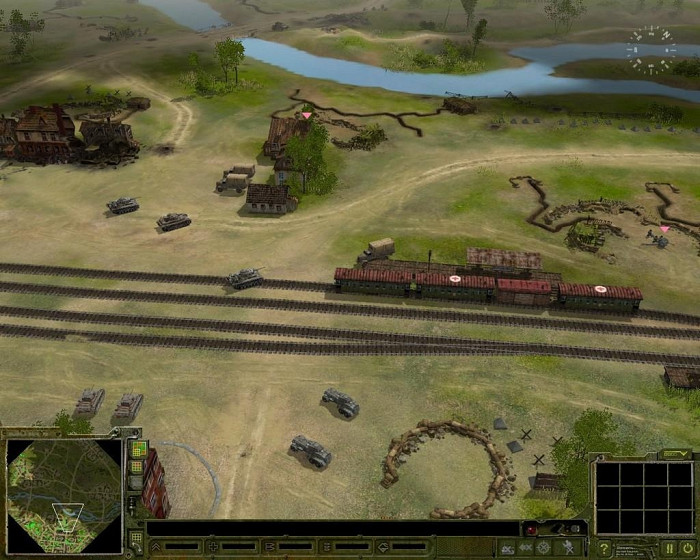 Скриншот из игры Sudden Strike: The Last Stand