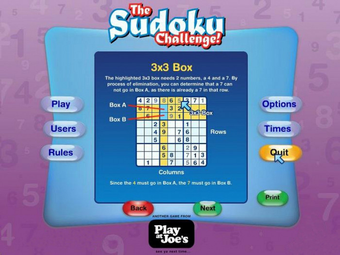 Скриншот из игры Sudoku Challenge!, The