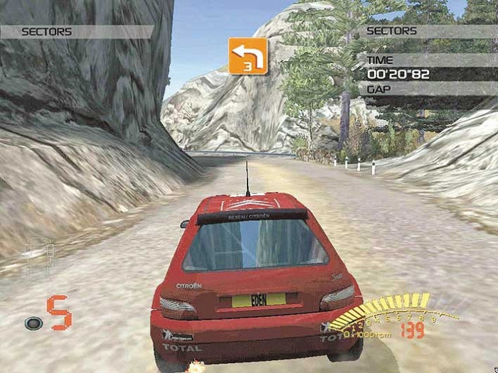 Скриншот из игры V-Rally 3