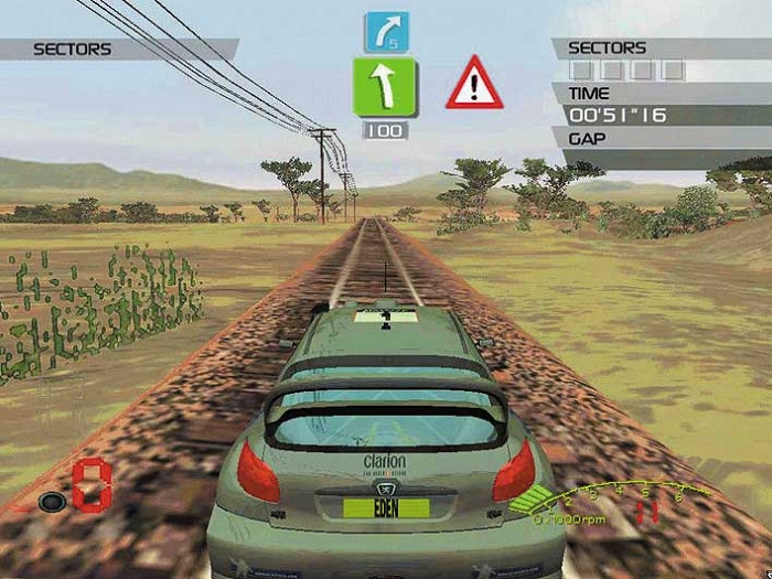 Скриншот из игры V-Rally 3