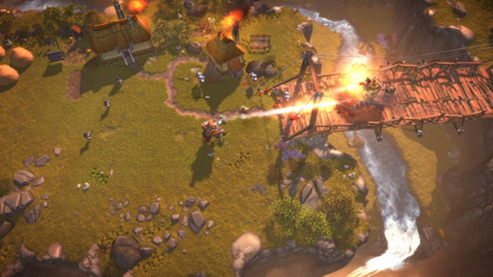Скриншот из игры Gatling Gears