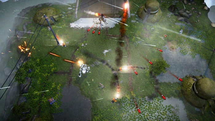 Скриншот из игры Gatling Gears