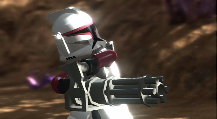 Скриншот из игры LEGO Star Wars 3: The Clone Wars
