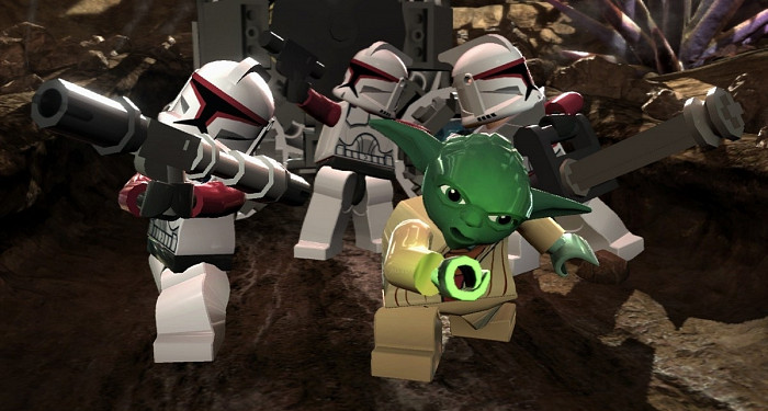 Скриншот из игры LEGO Star Wars 3: The Clone Wars