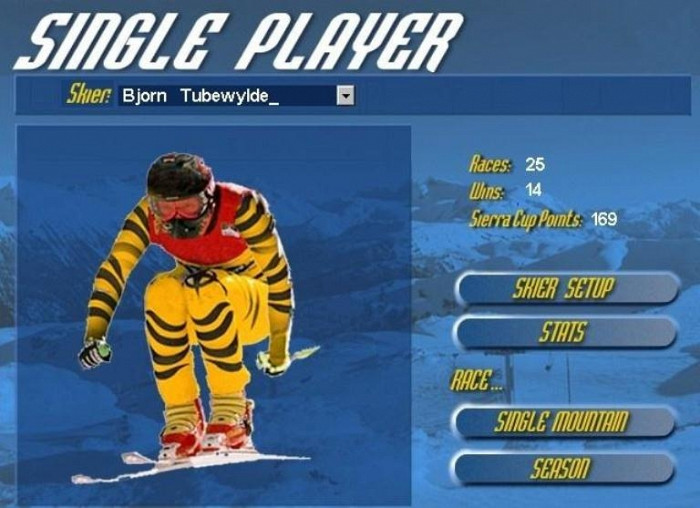 Скриншот из игры Front Page Sports: Ski Racing